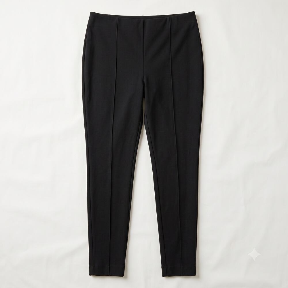 J. Jill Women's L Minimalist Office Siren Casual Ponte Knit Pull On Leggings